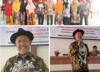 Mahasiswa Bahasa Indonesia FKIP UM Tapsel Selenggarakan Seminar Literasi Dan Bedah Buku