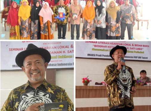 Mahasiswa Bahasa Indonesia FKIP UM Tapsel Selenggarakan Seminar Literasi Dan Bedah Buku