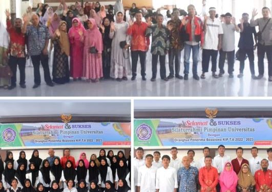 Silaturrahmi Dengan Orang Tua Penerima KIP, Rektor UM Tapsel : “Kita Berbagi Peran”