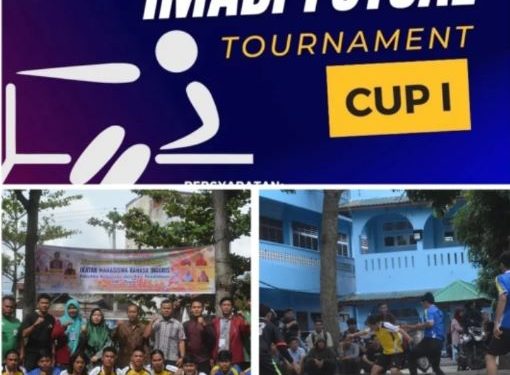 Mahasiswa Bahasa Inggris FKIP UM Tapsel Gelar Turnamen Futsal IMABI Cup I