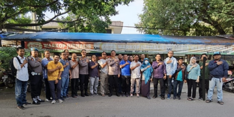 Wakapolda Sumut Silaturahmi Dengan Jurnalis Medan