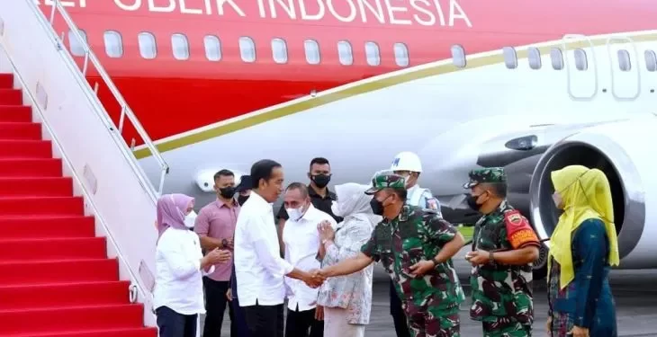 Hari Pers Nasional 2023 di Medan, Jokowi Mendarat