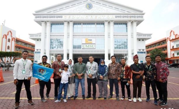 PWI Kampar Silaturrahim ke Kampus UMSU