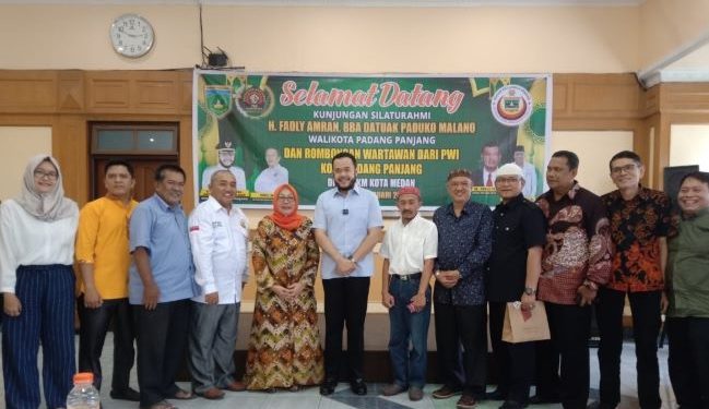 Walikota Padang Panjang Silaturrahim dengan IKM Kota Medan