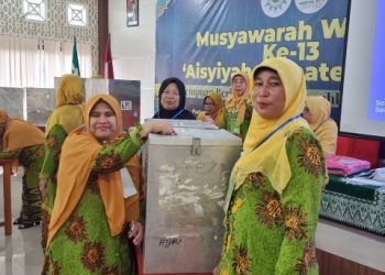 Musywil ke 13 PW Aisyiyah Sumut Selesaikan Pemilihan,  Lima Formatur Terpilih