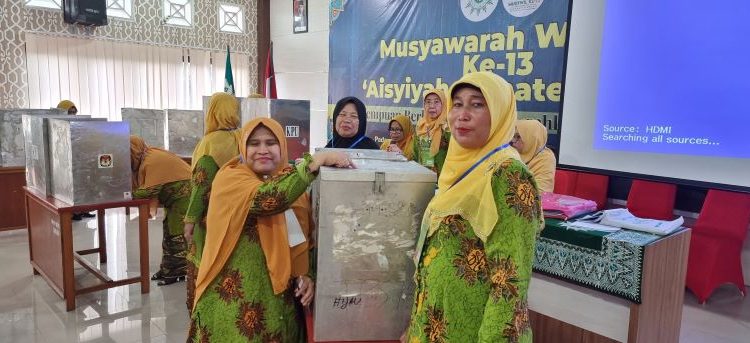 Musywil ke 13 PW Aisyiyah Sumut Selesaikan Pemilihan,  Lima Formatur Terpilih