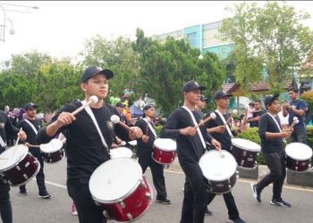 Marching Band Pojok Pajak Aceh Meriahkan Car Free Day