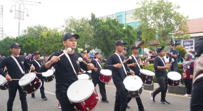 Marching Band Pojok Pajak Aceh Meriahkan Car Free Day