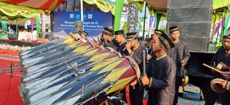 Gordang Sembilan Semarakkan Puncak Musywil ke-13 Muhammadiyah