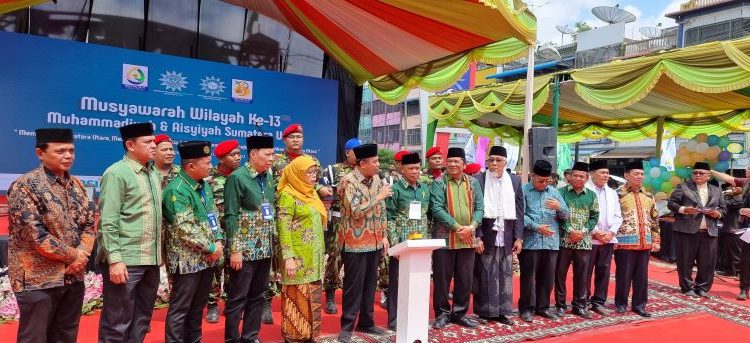 Gubsu di Puncak Acara Musywil Muhammadiyah: Lanjutkan Jihad KH Ahmad Dahlan