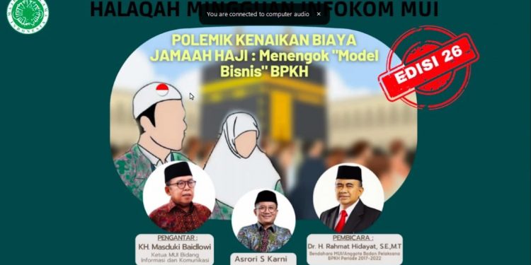 Ketua MUI Bidang Infokom: Komunikasi Kenaikan Biaya Haji Harus Tuntas