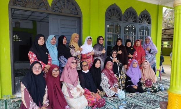 PW Aisyiyah Sumut Serahkan Bantuan untuk Musibah Terbakarnya TK-ABA Merbau