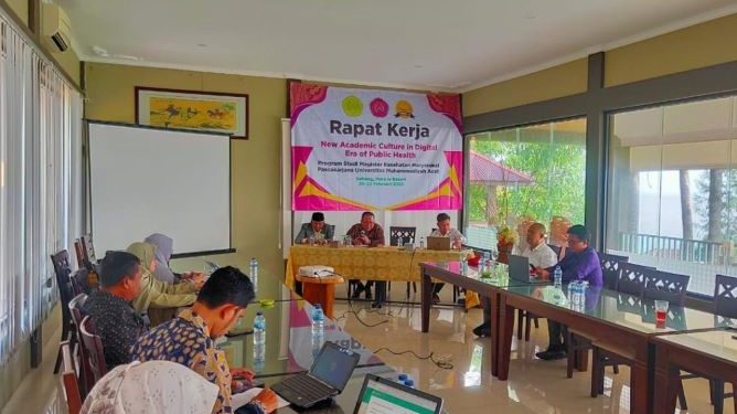 Rapat Kerja Program Studi Magister Kesehatan Masyarakat Pascasarjana Universitas Muhammadiyah Aceh