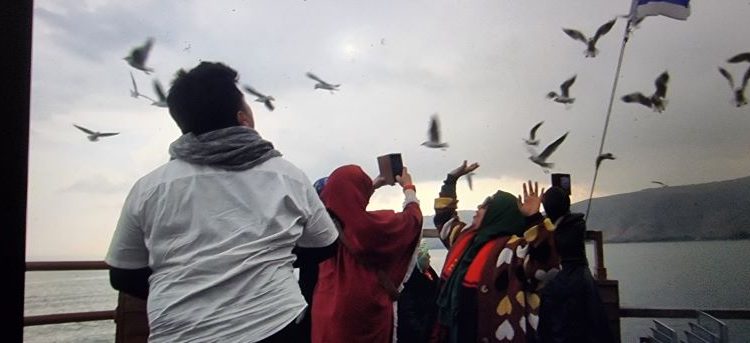 Lagu Indonesia Raya Berkumandang di Danau Tiberias yang Disebut Penanda Hari Kiamat