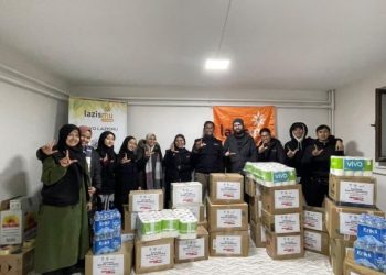 Lazismu Turki Salurkan Sembako Kepada Penyintas Lewat Dernek Turki