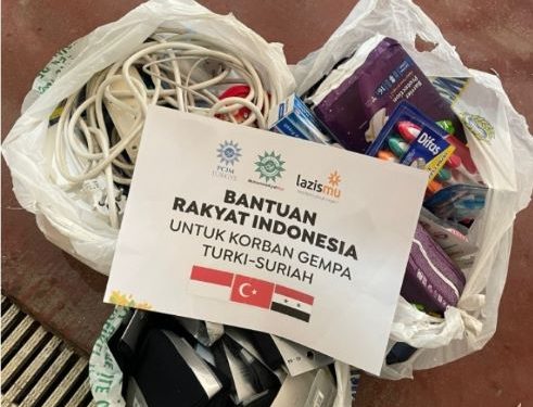 Bantuan Tahap Pertama Muhammadiyah untuk Gempa Bumi Turkey Telah Tiba