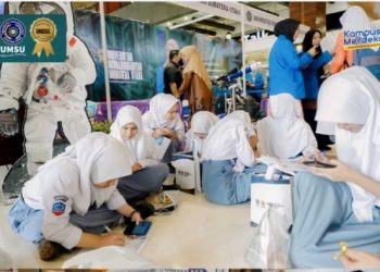 UMSU Disambut Antusias Pengunjung Pameran Pendidikan LLDikti Sumut