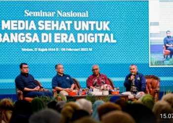 Meriahkan HPN 2023, FISIP UMSU Gelar Seminar Nasional dan MoU Rektor dengan  TVMu dan LKBN ANTARA