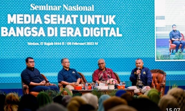Meriahkan HPN 2023, FISIP UMSU Gelar Seminar Nasional dan MoU Rektor dengan  TVMu dan LKBN ANTARA