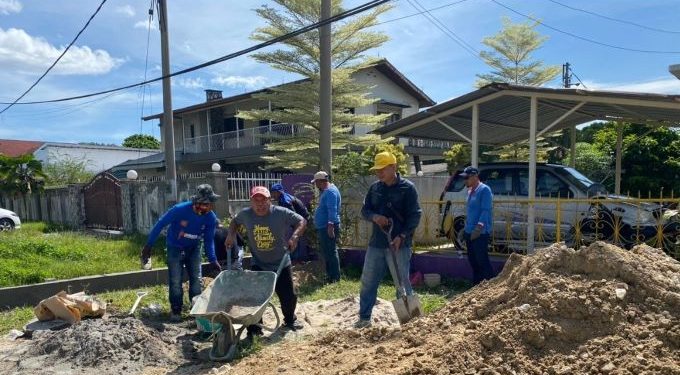 Gotongroyong PCIM-PCIA Malaysia Siapkan Pertapakan Rumah Dakwah