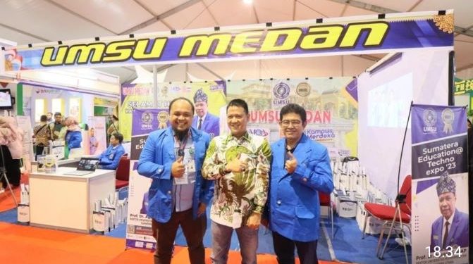 Bangkinang Expo23, Bupati Kampar Antusias Kunjungi Stand UMSU