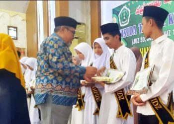 Wisuda 61 Penghafal Al-Qur’an SMP Muhammadiyah  Kualasimpang