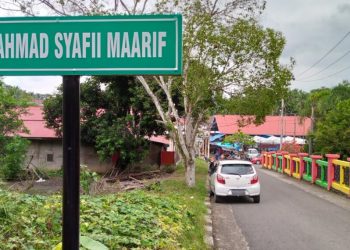 Ahmad Syafii Maarif Diabadikan Sebagai Nama Jalan di Sumatera Barat