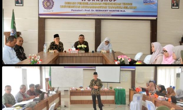 UM Tapsel Gelar Workshop Desain Pembelajaran Pendidikan Tinggi