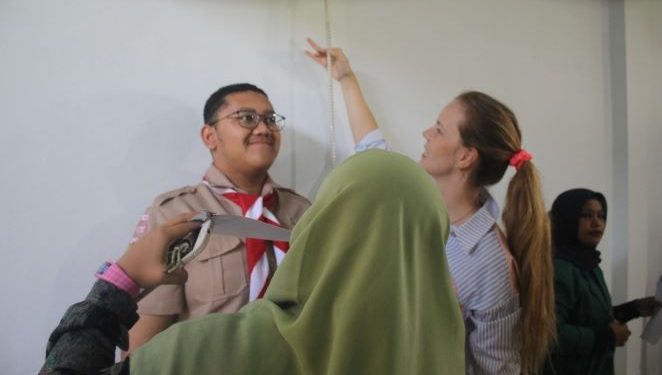 Implementasi Kerjasama UNMUHA dan Inland Norway University Laksanakan PKM Internasional di Sekolah