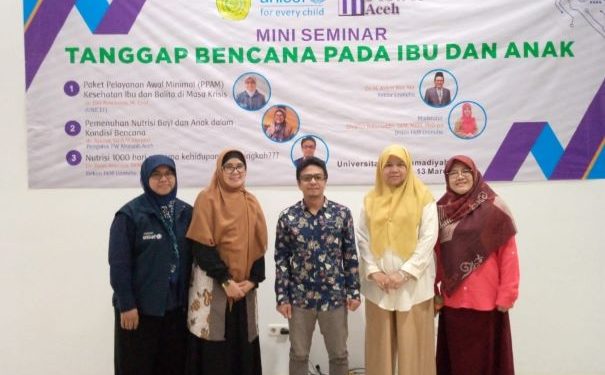 Mini Seminar, Tanggap Bencana Pada Ibu dan Anak