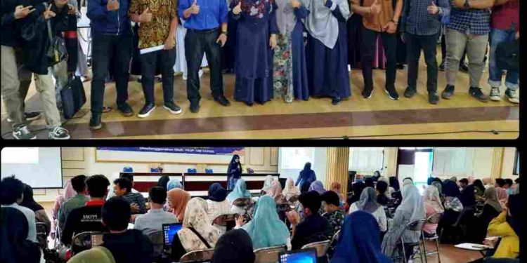 FKIP UM Tapsel Gelar Workshop Optimalisasi Sitasi Mendeley dan Google Scholar.