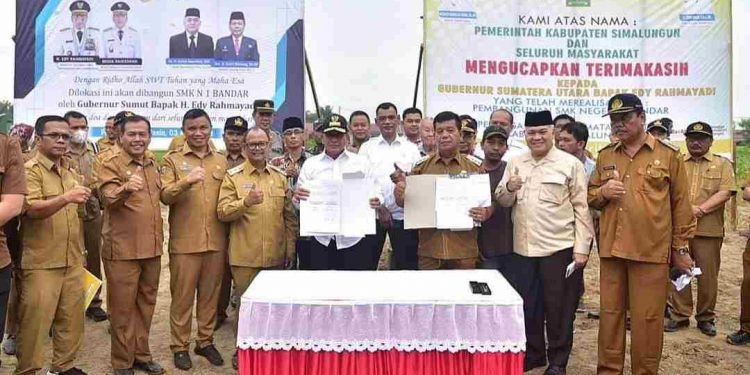 Pemerintah Bangun Sekolah Kerjuruan Kecamatan Bandar Simalungun