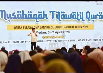 Gali Potensi Pelajar, Gubsu Buka MTQ Pelajar SMA/SMK se-Sumut