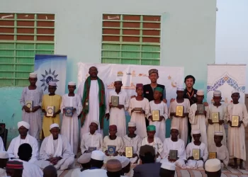 Cetak Penghafal Al-Qur’an, Lazismu Sudan Distribusikan Wakaf di Umbadda