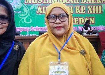 Duet Kholissani Nasution dan Hidayati Pimpinan ‘Aisyiyah Kota Medan 2022-2027