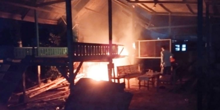 Kembali Terjadi, Fasilitas Ibadah Muhammadiyah di Sangso Biruen Dibakar OTK