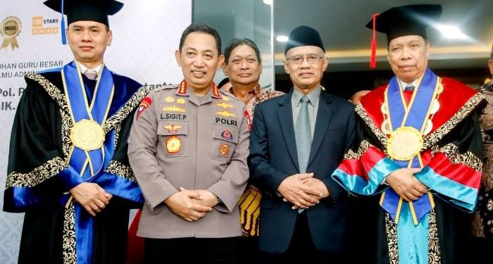Irjen Polisi Dadang Hartanto Dikukuhkan Menjadi Guru Besar UMSU