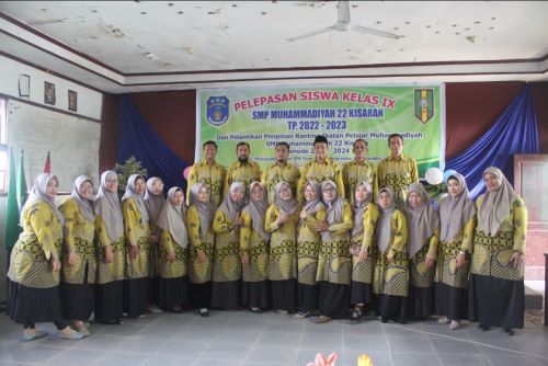 Pelepasan Siswa -Siswi Kelas IX SMP Muhammadiyah 22 Kisaran