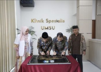 Ketum PP Muhammadiyah  Resmikan Klinik Spesialis FK UMSU
