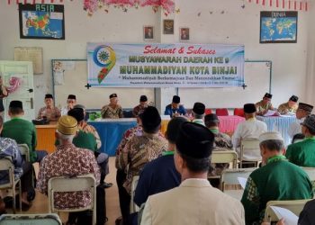 Musypimda PDM Binjai Tetapkan 32 Nama Calkon Tetap Periode 2022-2027