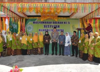 Musyda ‘Aisyiyah Mandailing Natal Berakhir, Dona Dameria Terpilih Menjadi Ketua Periode 2022-2027