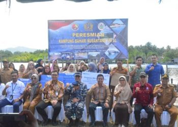 UM Tapsel Dan TNI AL Kerjasama  Bentuk Kampung Bahari Nusantara (KBN)