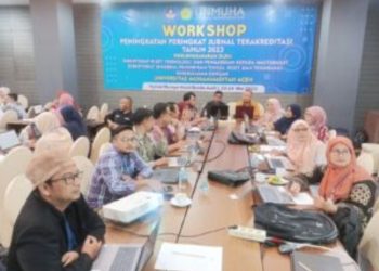 FAI UNMUHA. Ikuti Workshop Peningkatan Peringkat Jurnal Terakreditasi