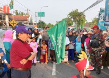 Jalan Sehat Meriah, 2000 Orang Hadiri Syiar Musycab PCM dan PCA