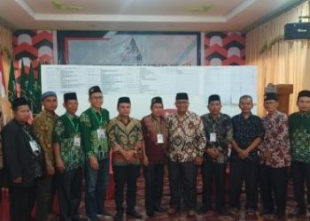 Dr. Kasman MA dan Ali Basrah Pimpinan PDM Mandailing Natal Periode 2022-2027