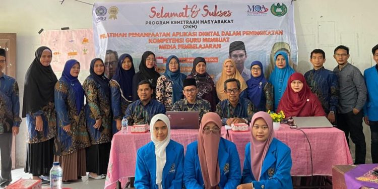 Dosen dan Mahasiswa UMSU Lakukan Pengabdian Kepada Masyarakat di SMP Rahmat Islamiyah Medan