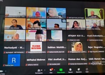 Rektor UNMUHA Hadiri Simposium Kemitraan Akademik Internasional 2023