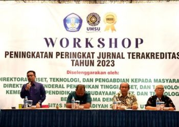 UMSU dan Kemendikbudristek Dikti Gelar Workshop Peningkatan Peringkat Jurnal Terakreditasi