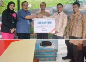 UM Tapsel Terima Hibah Bangunan Fisik Dari BNI