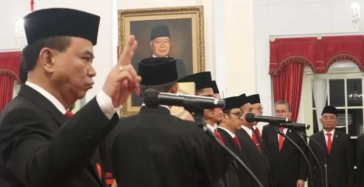 Presiden Jokowi lantik lima wakil menteri baru